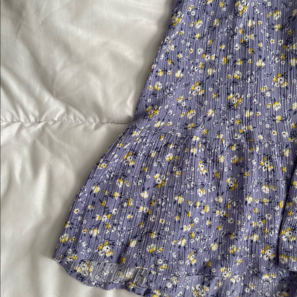 Blue floral farm-girl dress - Picture 3 of 5